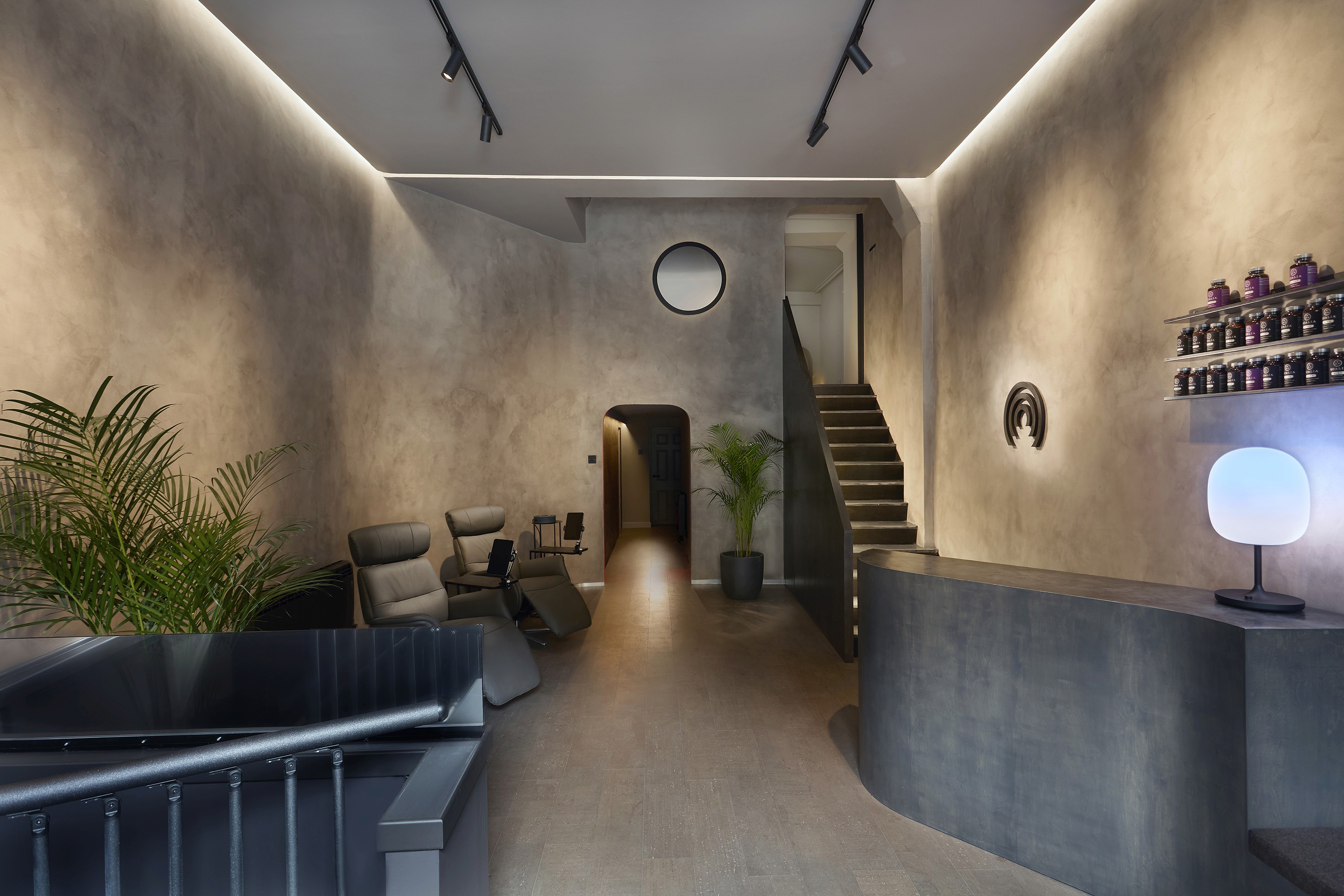 HOLON wellness centre interior design by S+Co - photography Wes Kingston