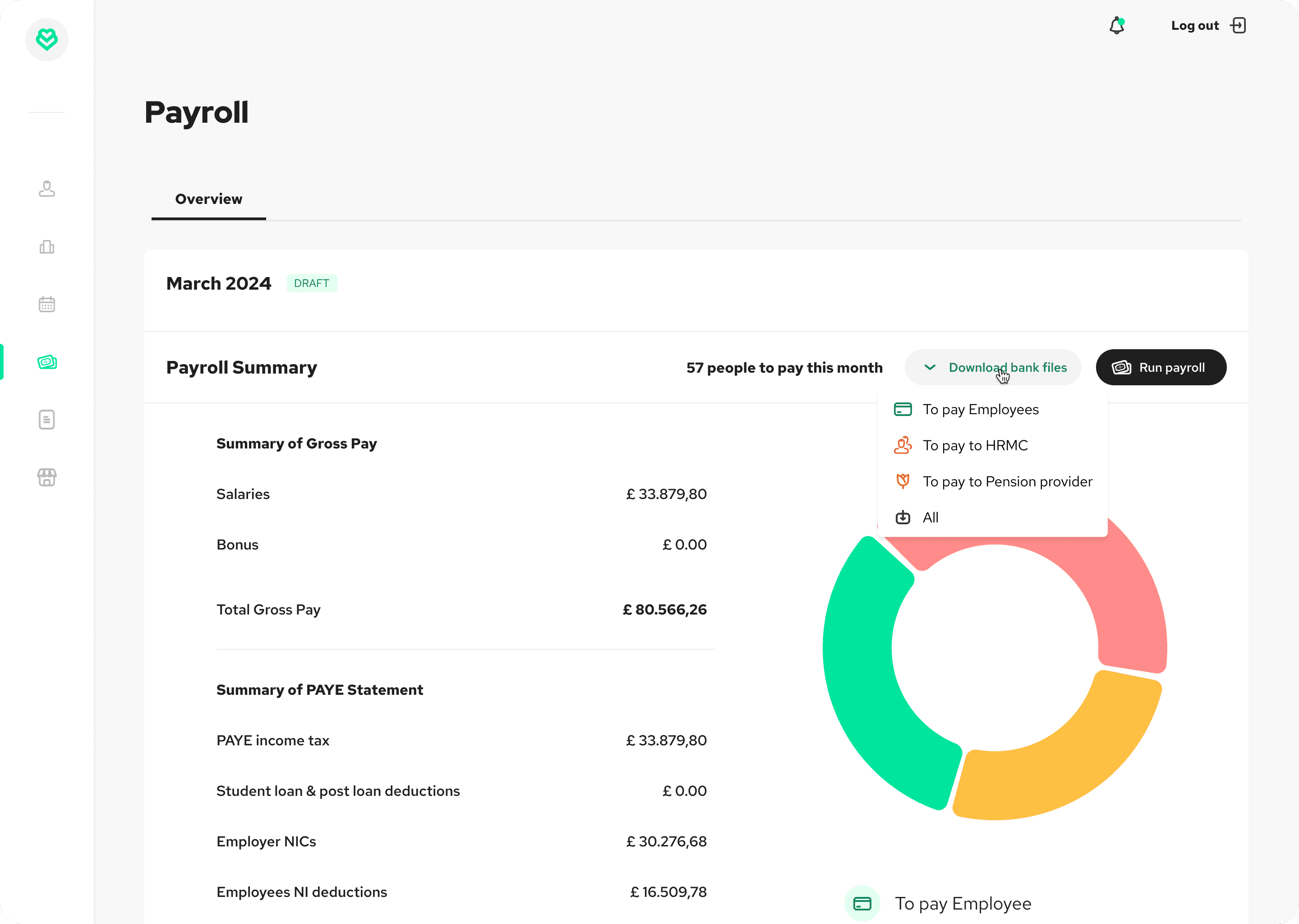 Payroll software for SMEs. Cloud payroll software. HMRC-recognised payroll software