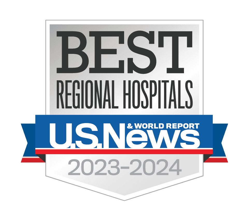 U.S. News Best Regional Hospitals 2023-2024 badge