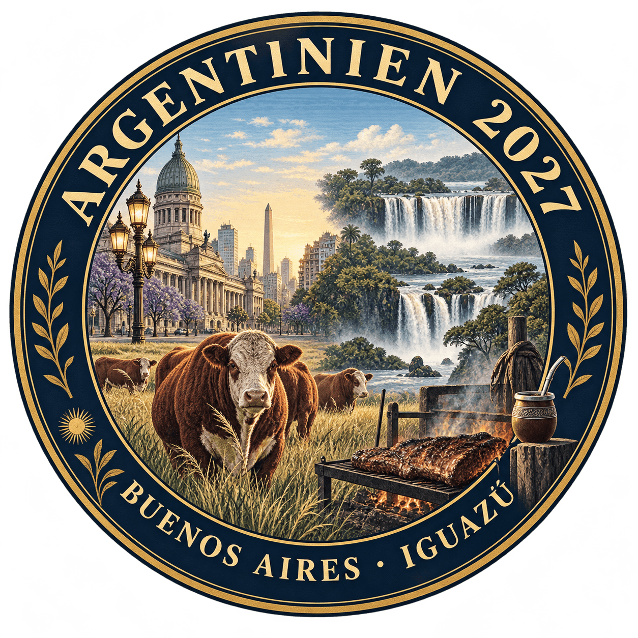 Argentinien 2027 – Buenos Aires, Rindfleischkultur und Iguazú