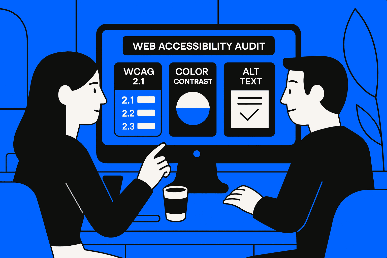 accessibility QA process using accessibility audit checklist