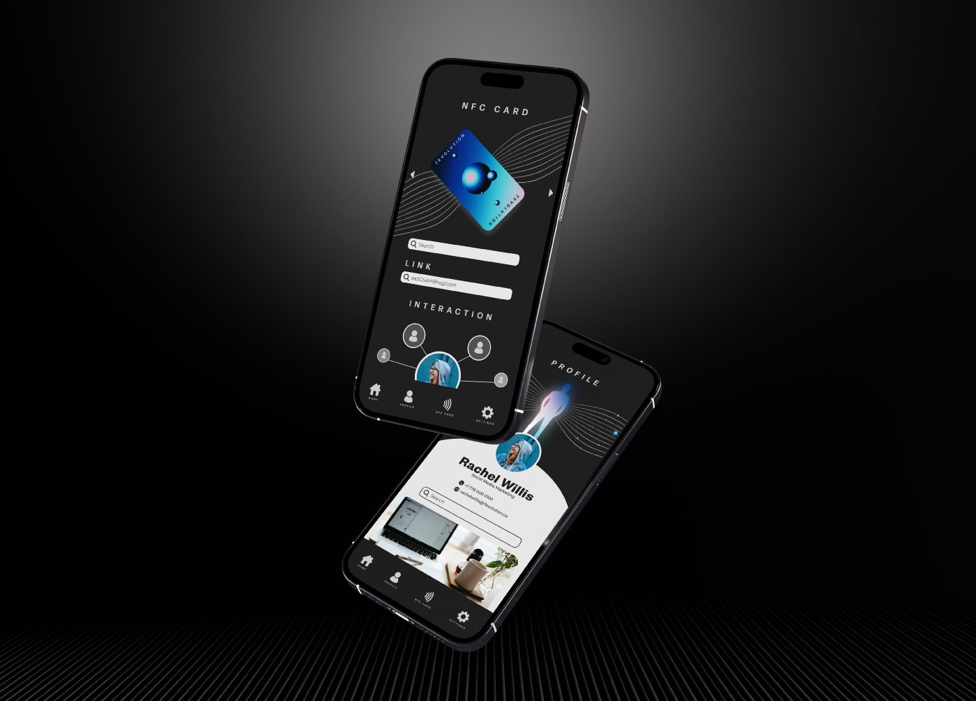 Man Wearing Black Coat