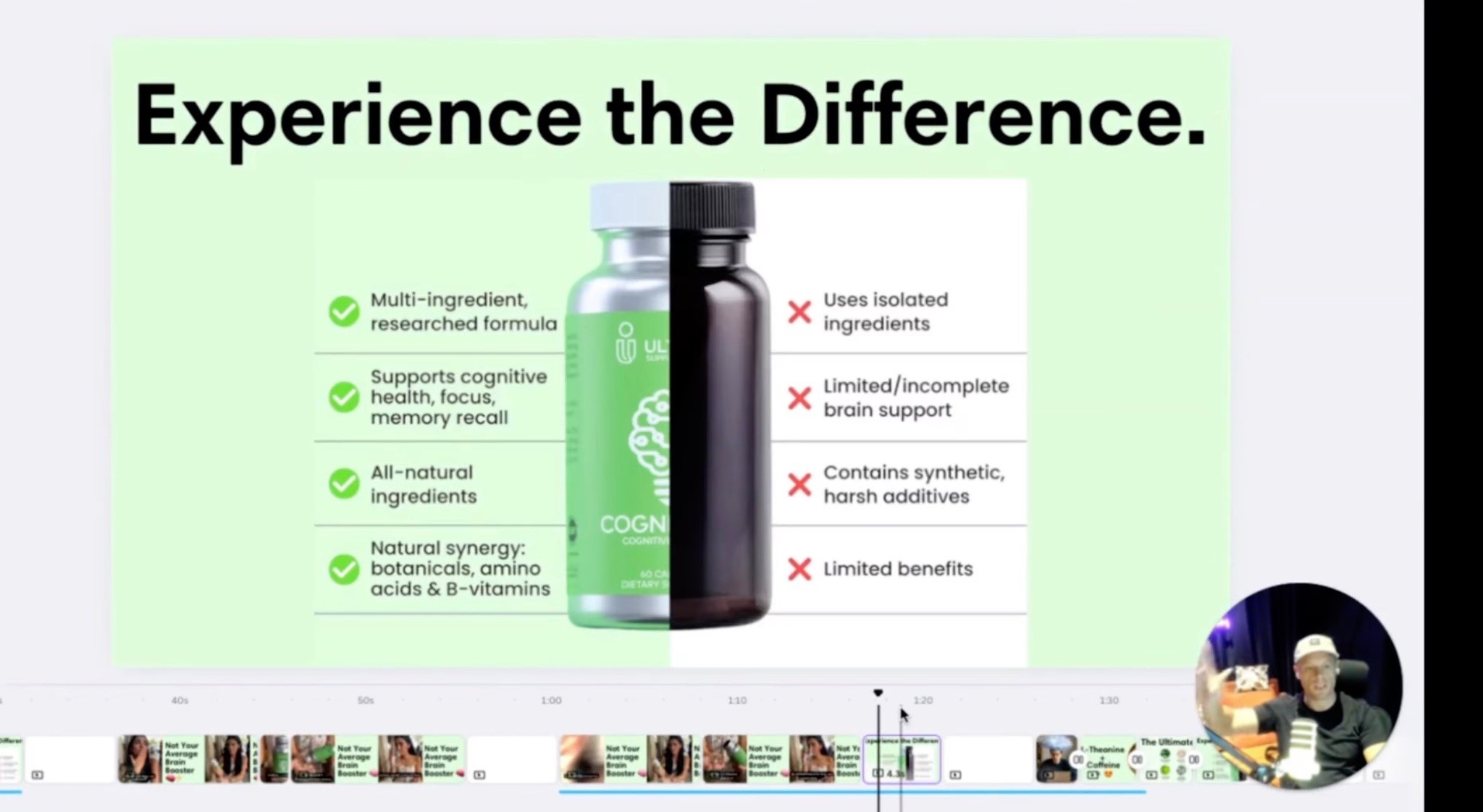 Be careful when using Comparison Charts for Amazon Sponsored Brands Video Ads