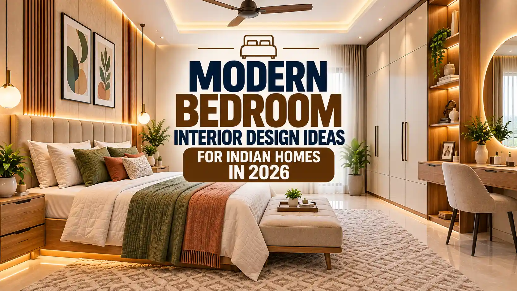 Modern Bedroom Interior Design Ideas for Indian Homes in 2026