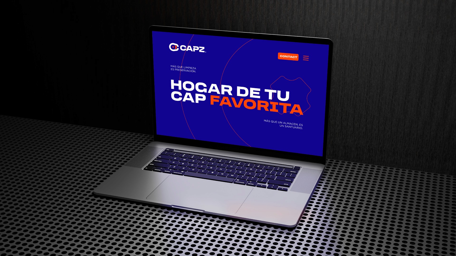 Logotipo e identidad visual CAPZ inspirados en NBA y MLB – Lagom Studio.