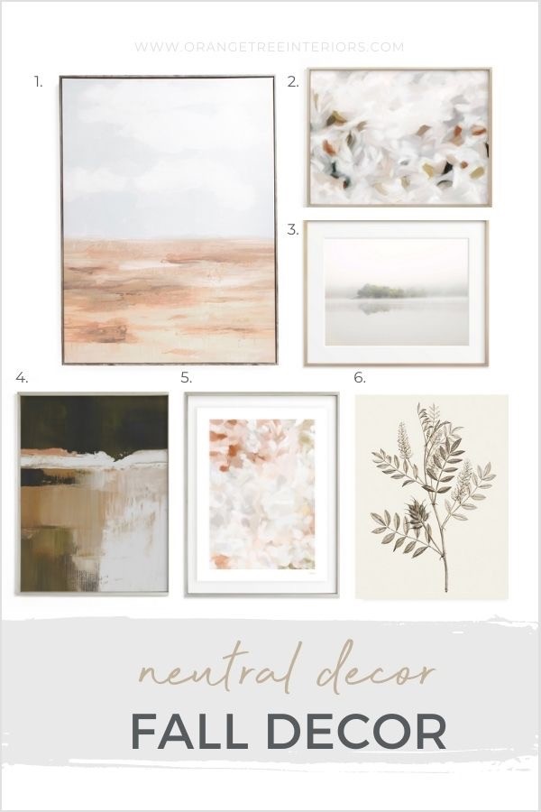 Neutral Fall Art