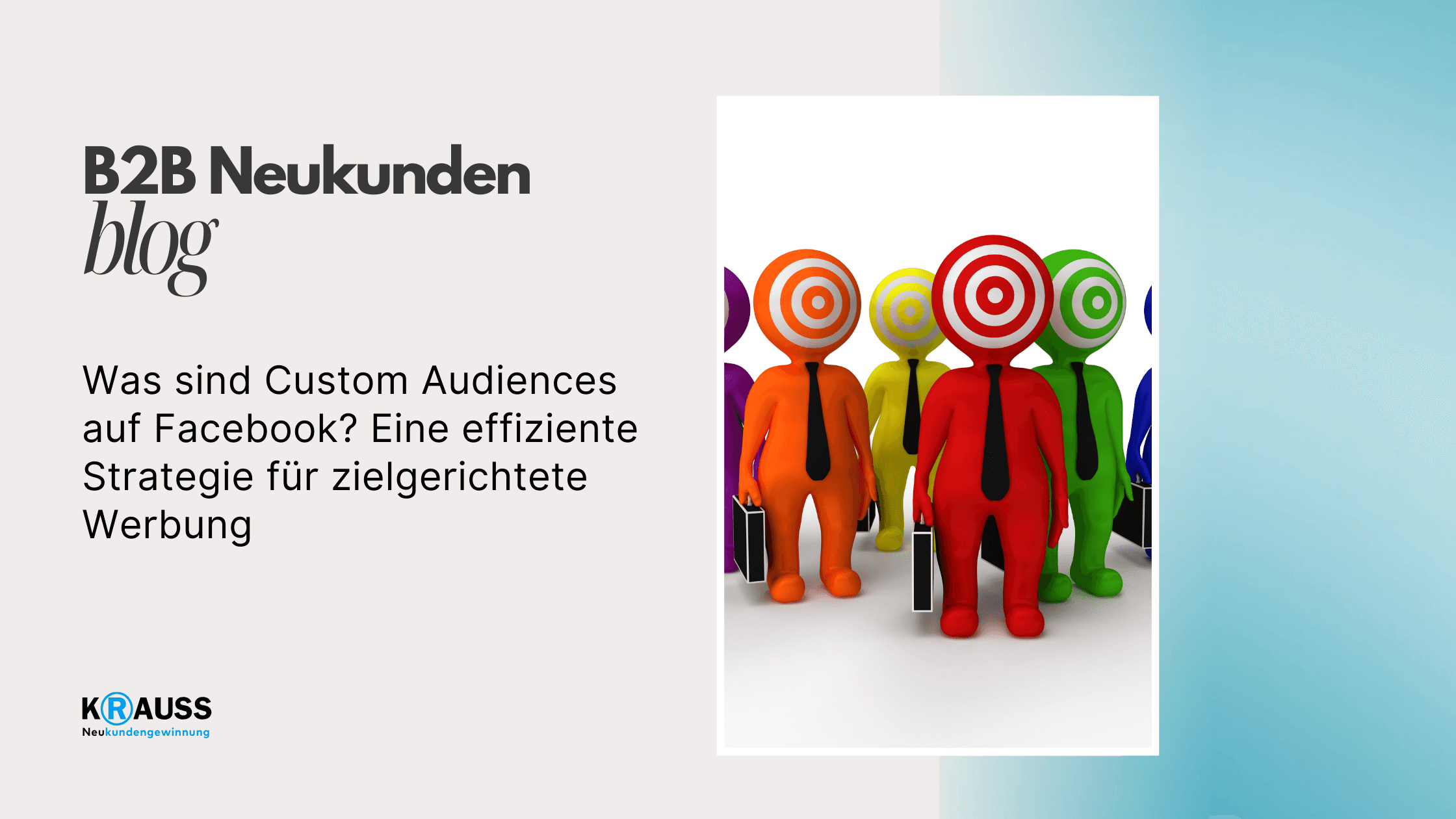 Was sind Custom Audiences auf Facebook? Eine effiziente Strategie für zielgerichtete Werbung