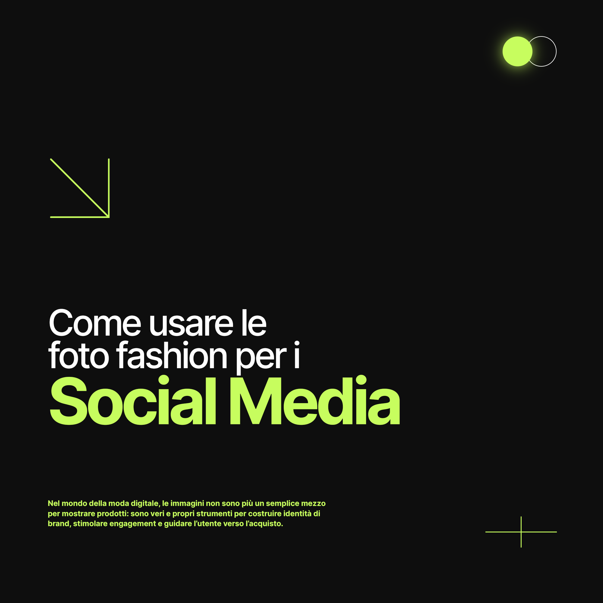 foto fashion per i social media