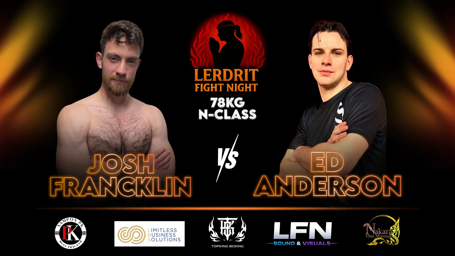 Josh Francklin vs Ed Anderson | Lerdrit Fight Night