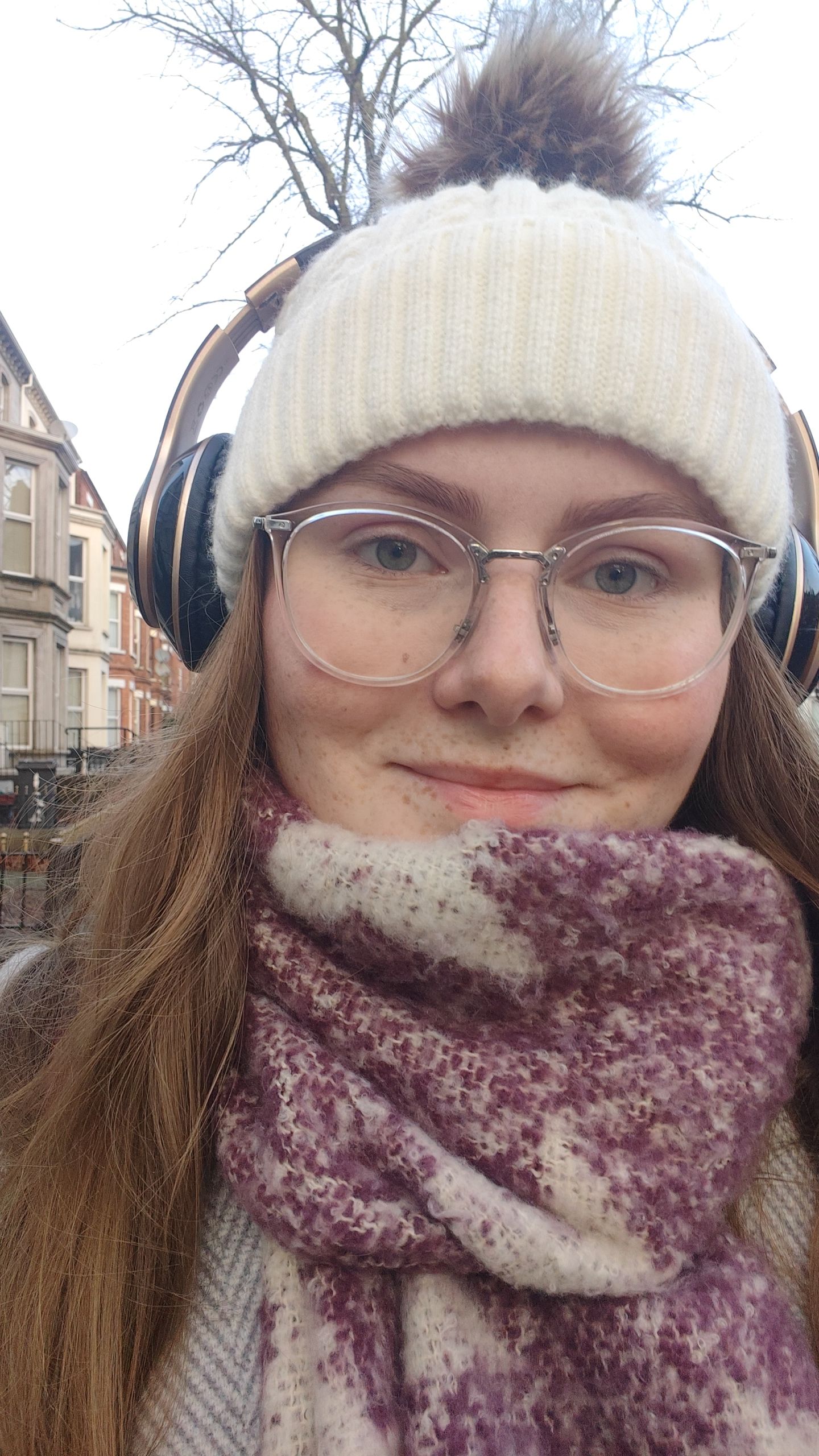 Portrait of portfolio creator – front view