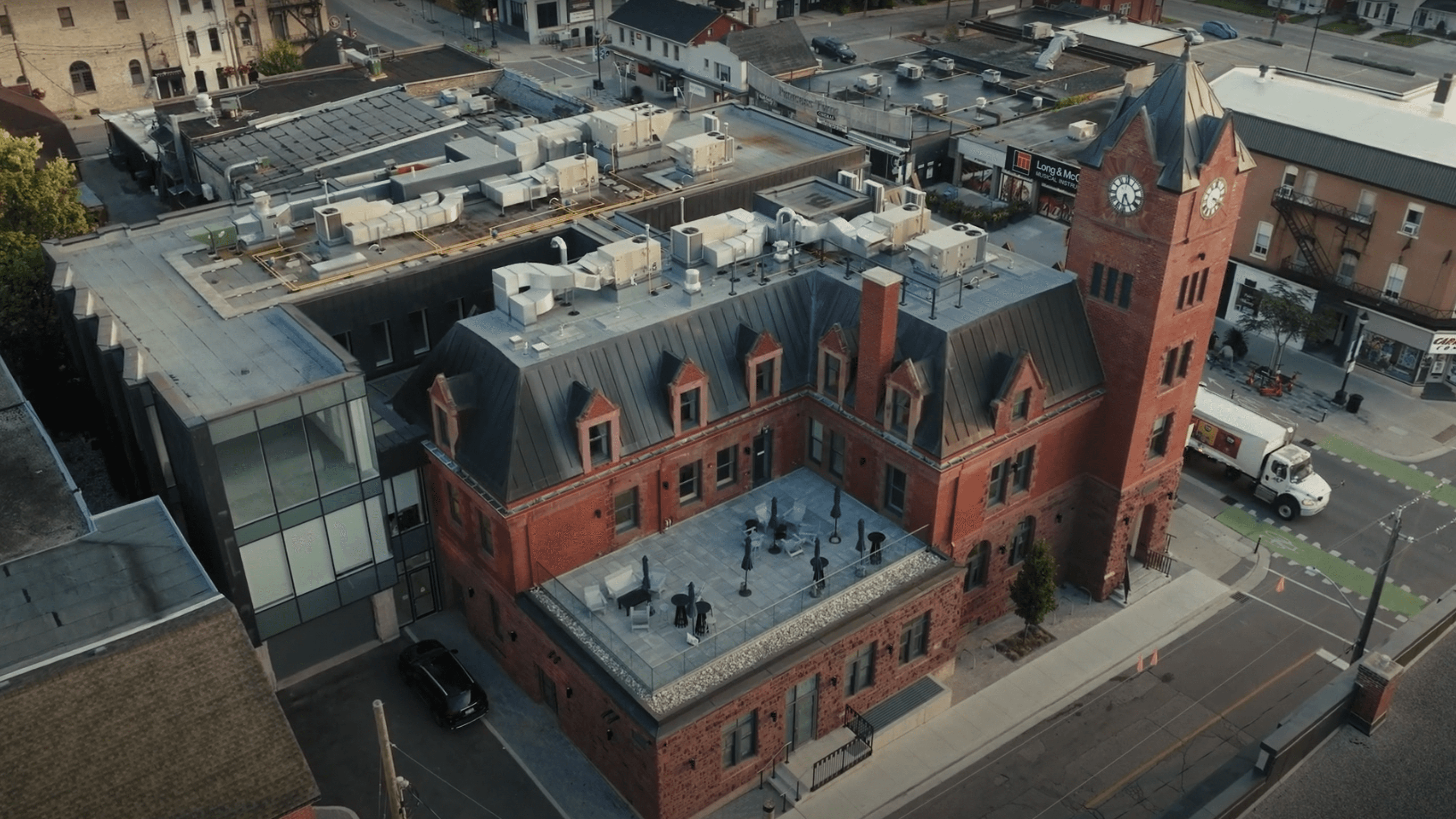 A car is parked in front of a house