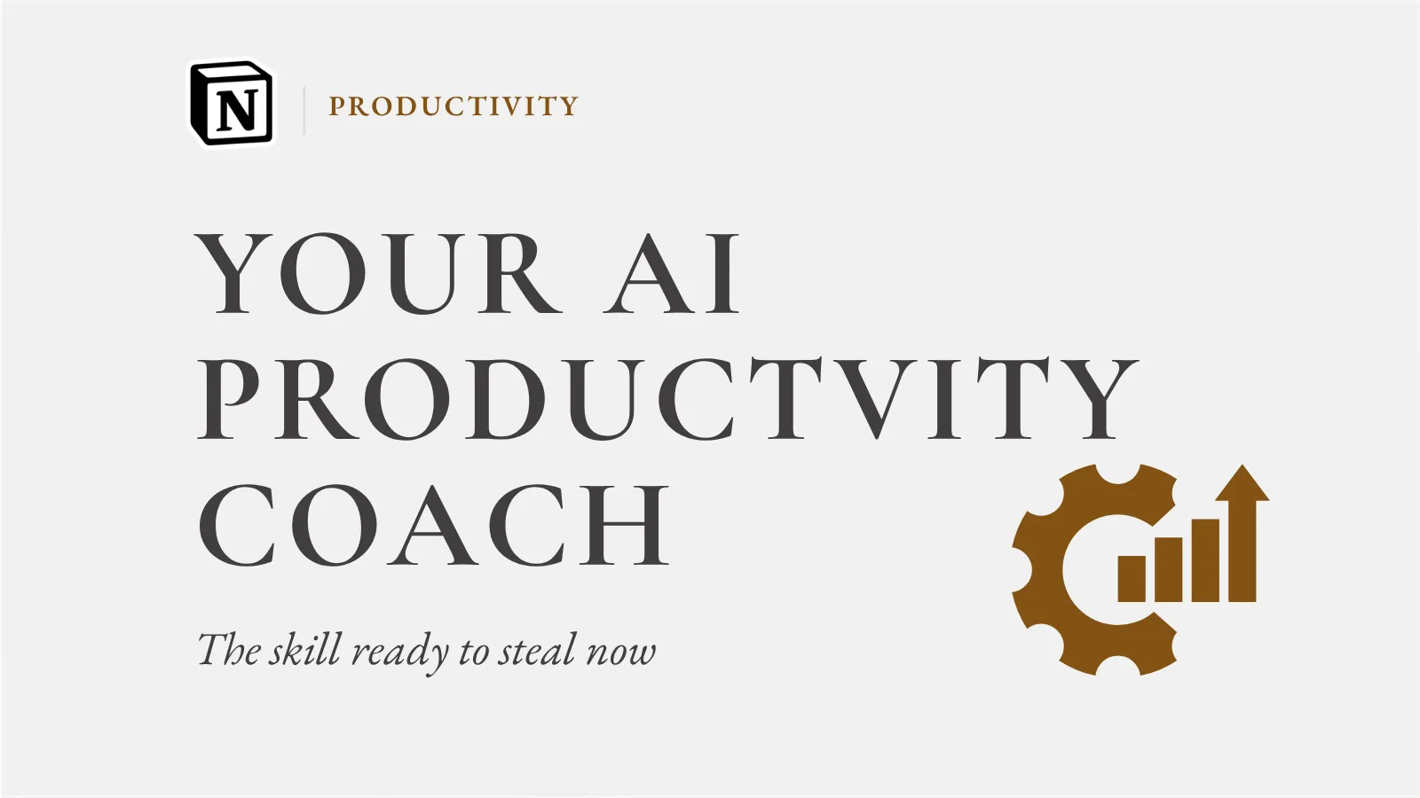 AI productivity coach skill claude