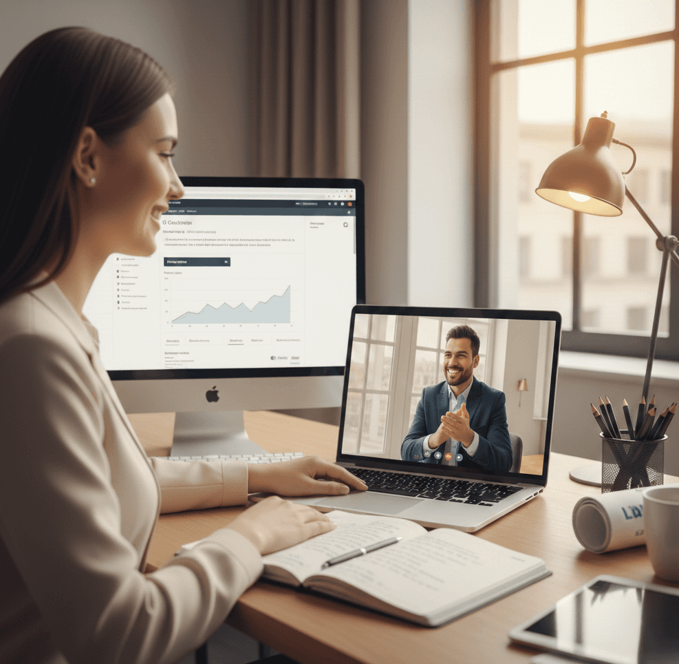 Trade show follow-up notes leading to signed agreement and sales conversion