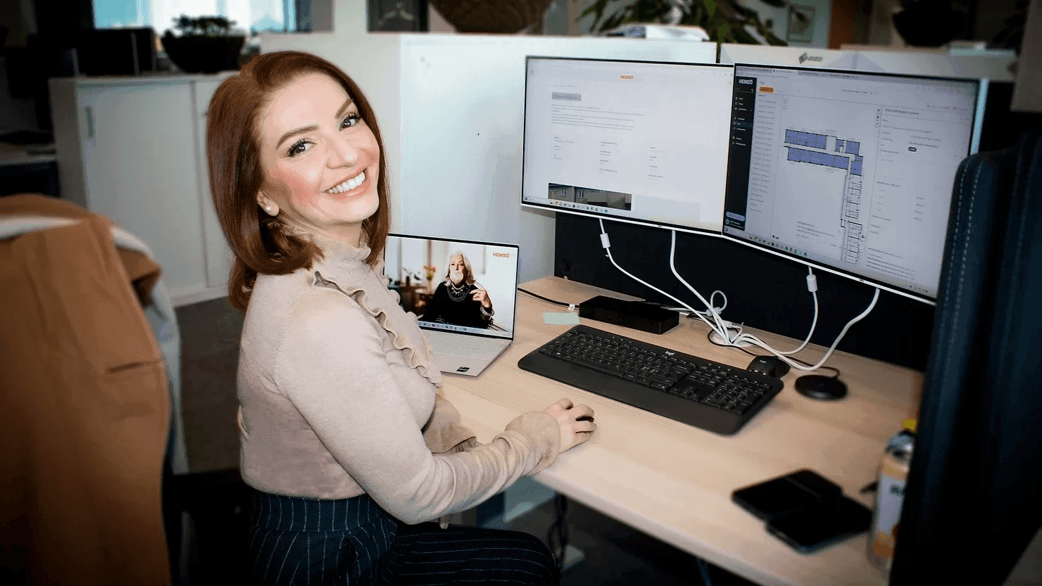Shilan Daneshyar, junior property manager at Hemsö