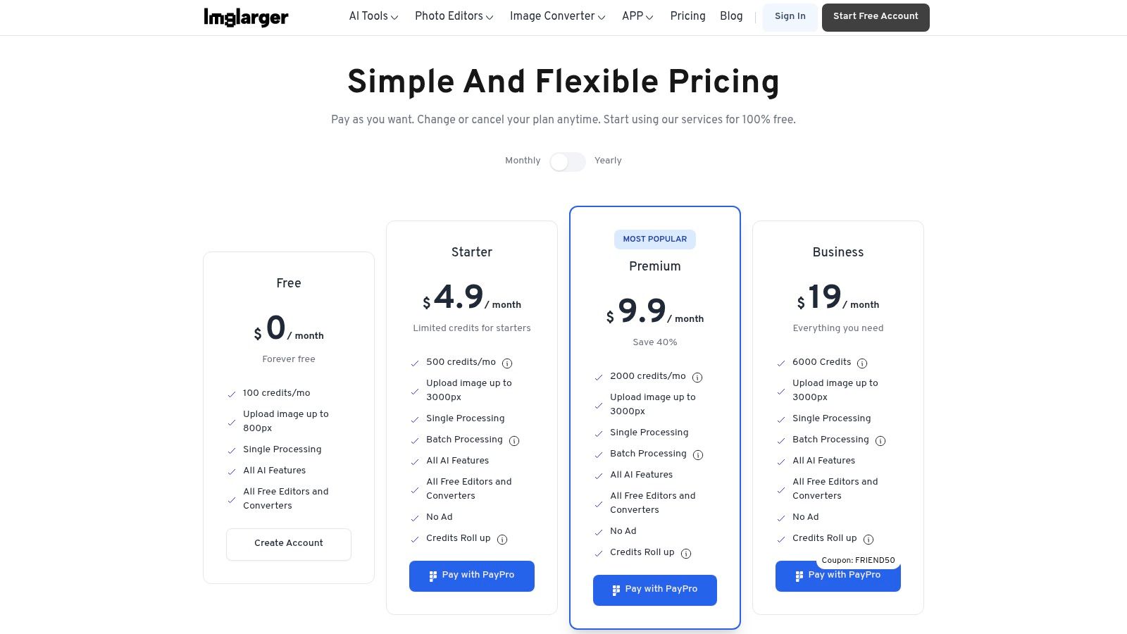 AI Image Enlarger (ImgLarger)