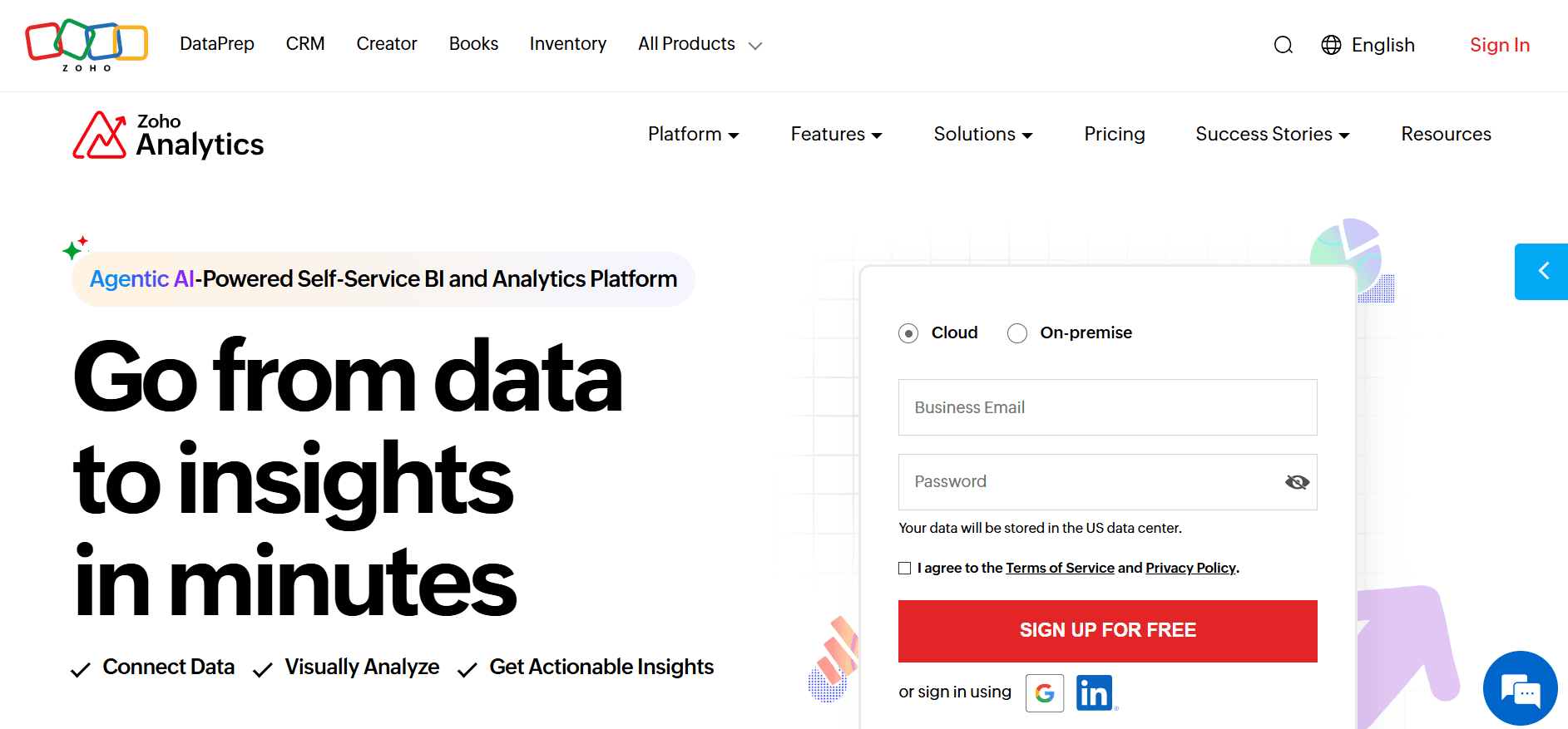 zohoanalytics - Performance Reporting Tools