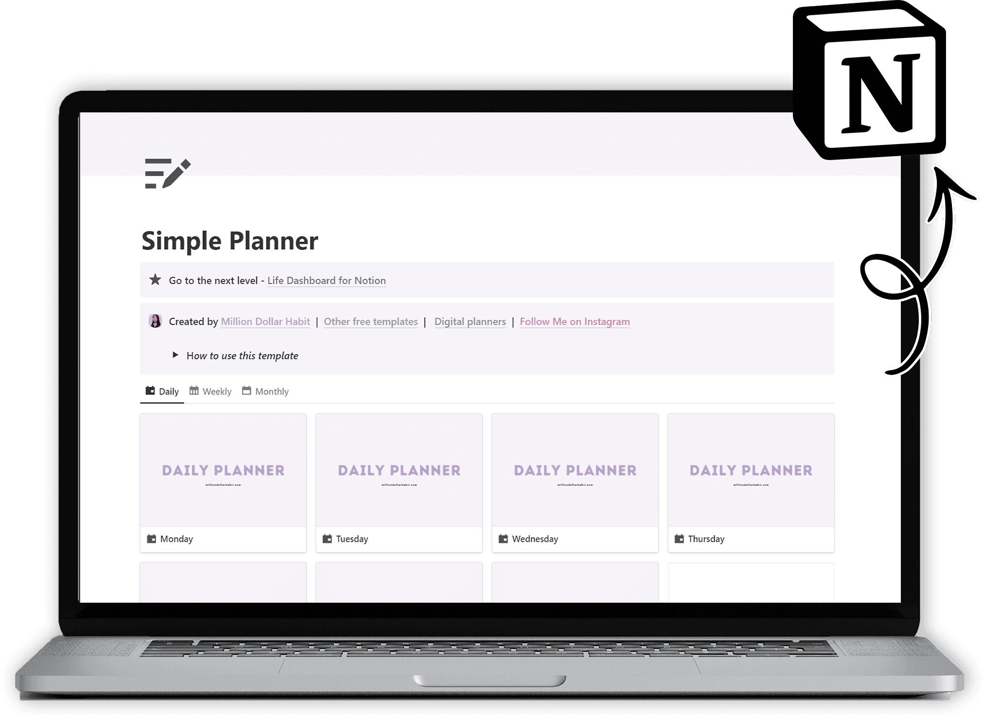 Free Digital Planner iPad