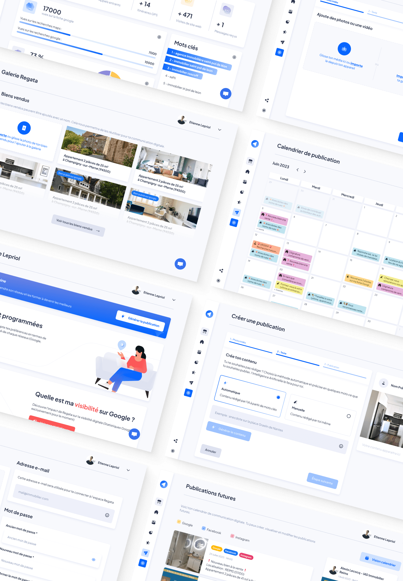 Parcours utlisateur section machine de l'arbre à café