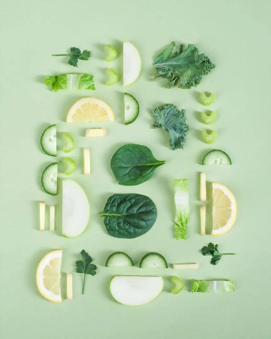 Organized vegetables