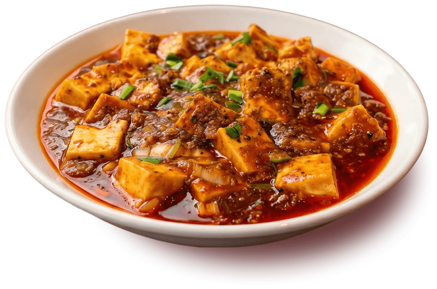月徳飯店の麻婆豆腐