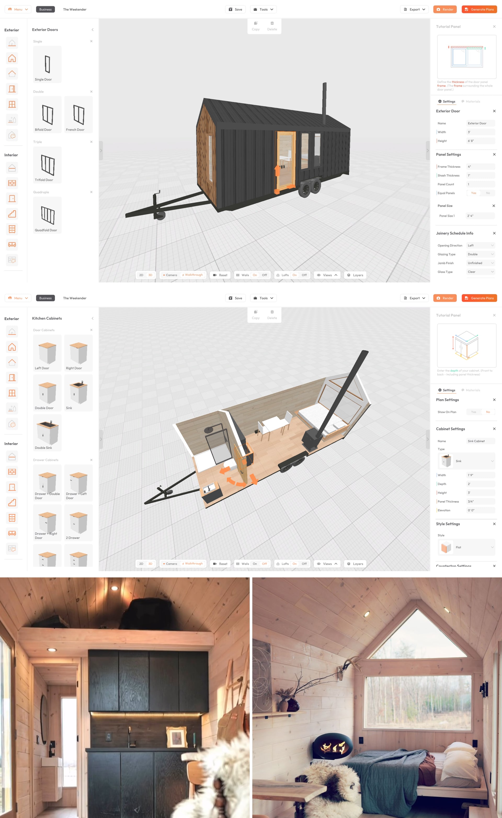Nordic and Spruce using the 3D Tiny House Designer to improve their design process and reduce internal workloads!