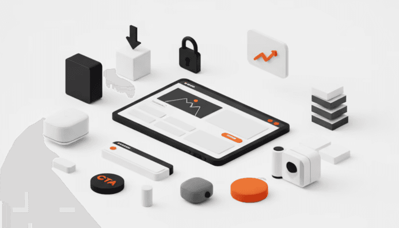 Woman wearing transparent futuristic visor with iridescent light reflections.