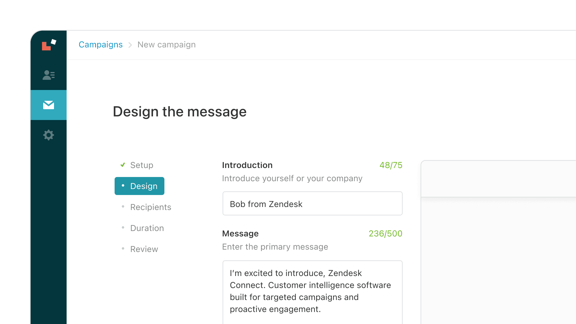 Campaign builder A