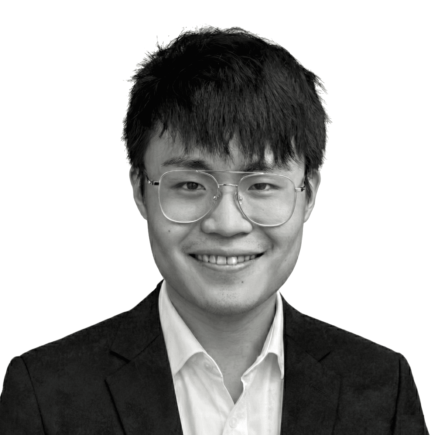 serious looking man in suit