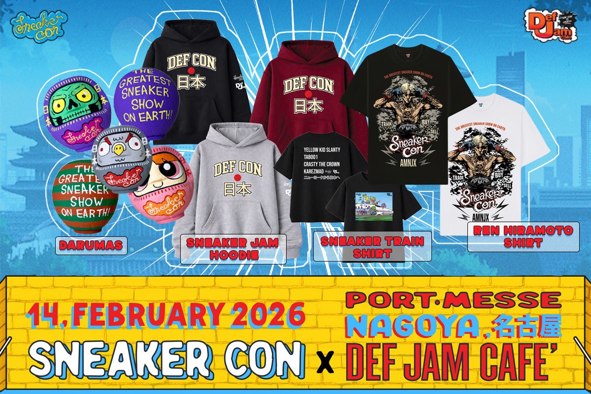 Sneaker Con Nagoya x Def Jam Cafe 会場限定・公式コラボグッズ