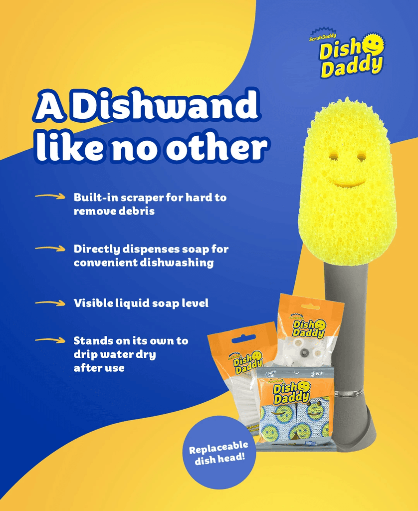 Social media design for Scrub Daddy