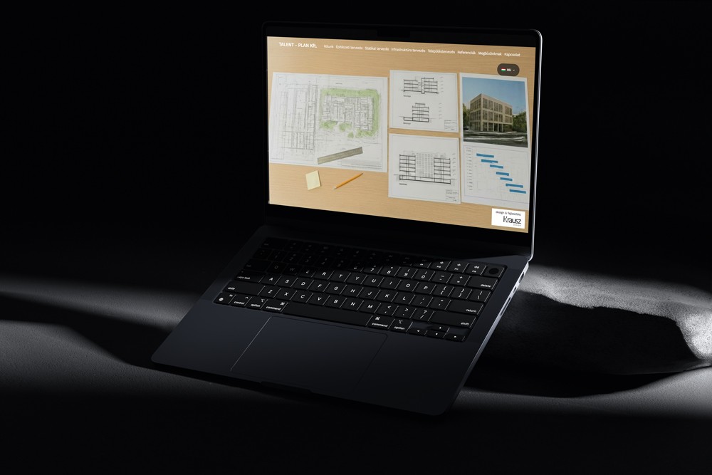 Weboldalkészítés folyamatban