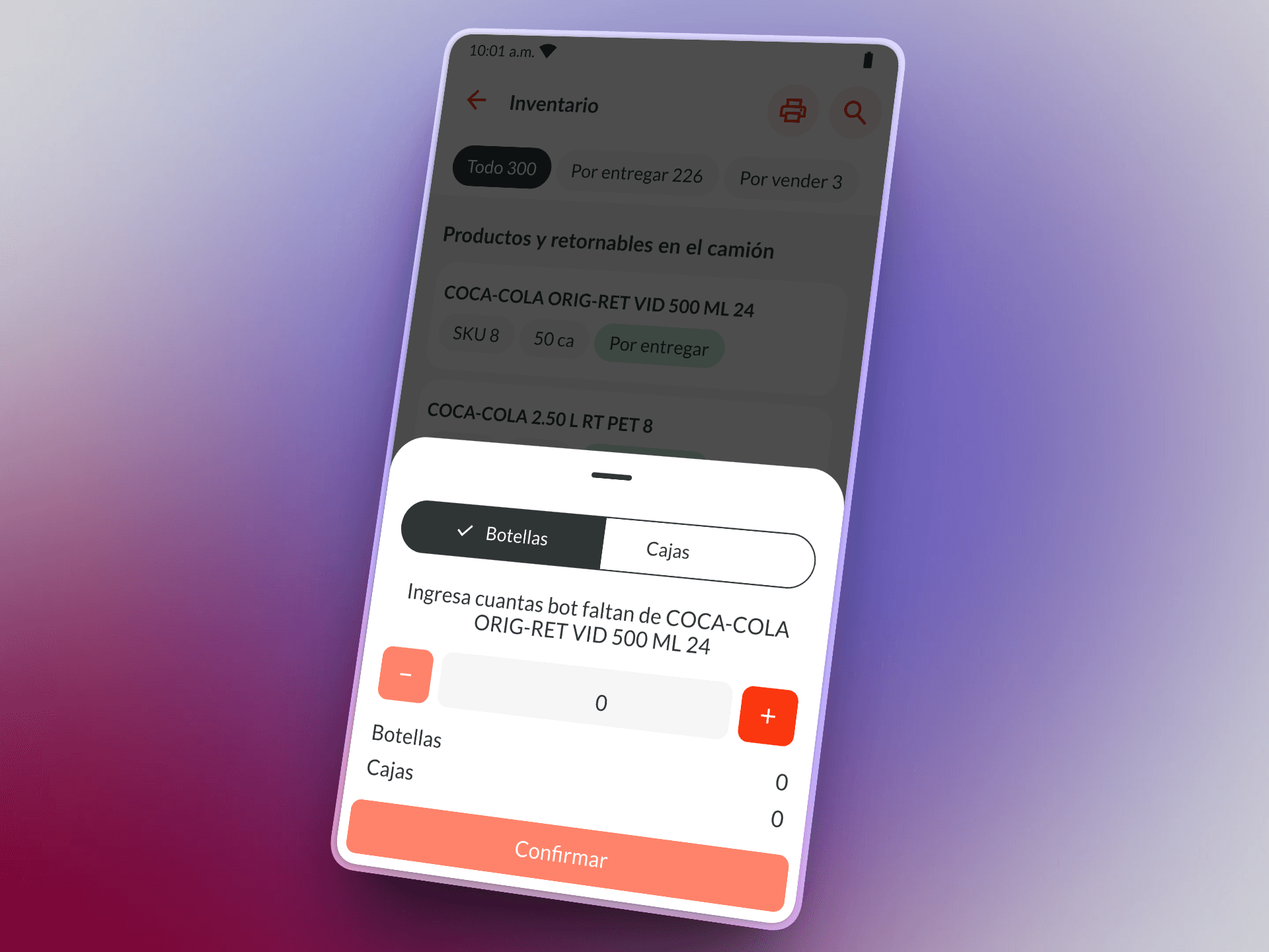 silver iPhone X floating over open palm