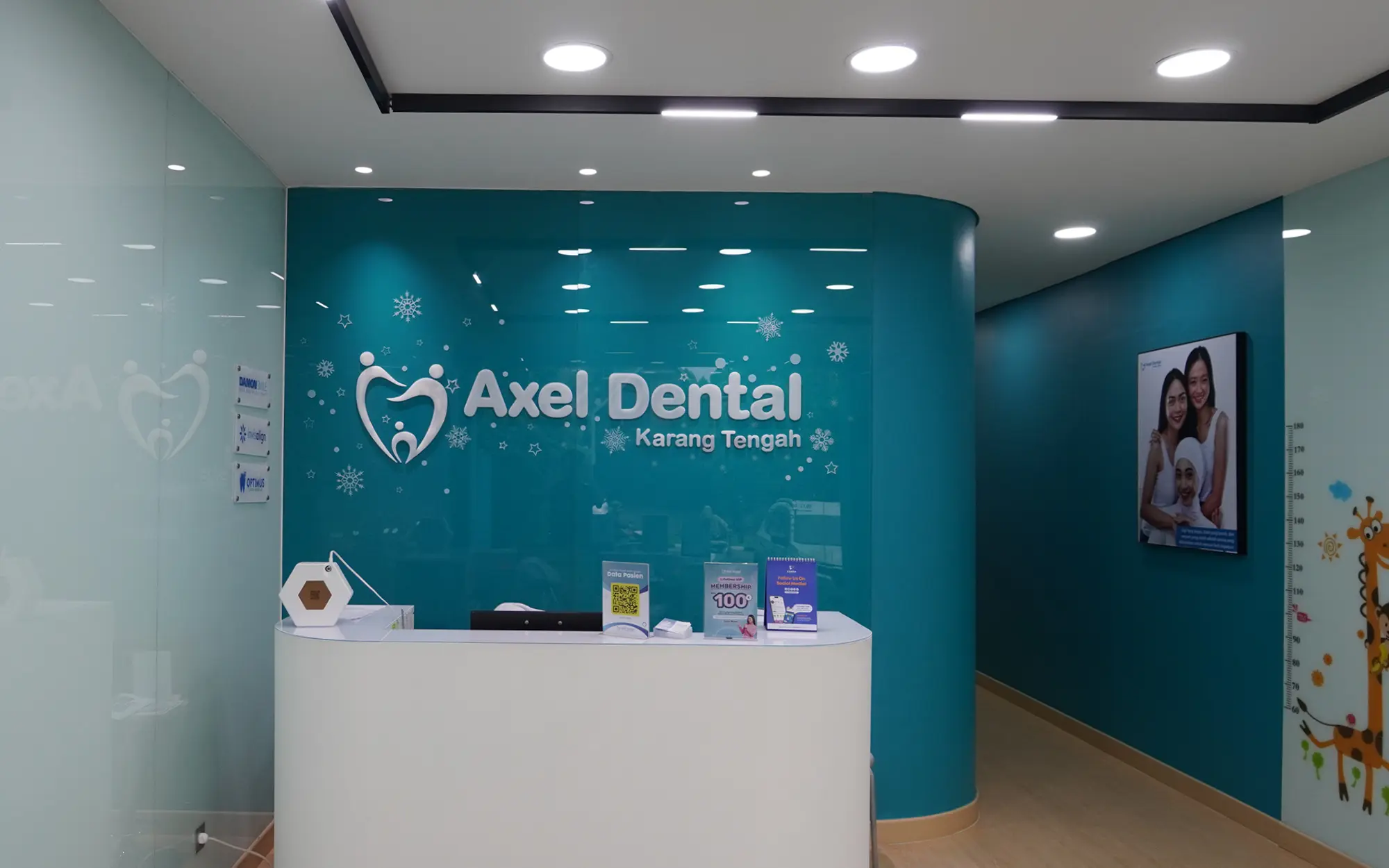 axel dental interior desain klinik jakarta 