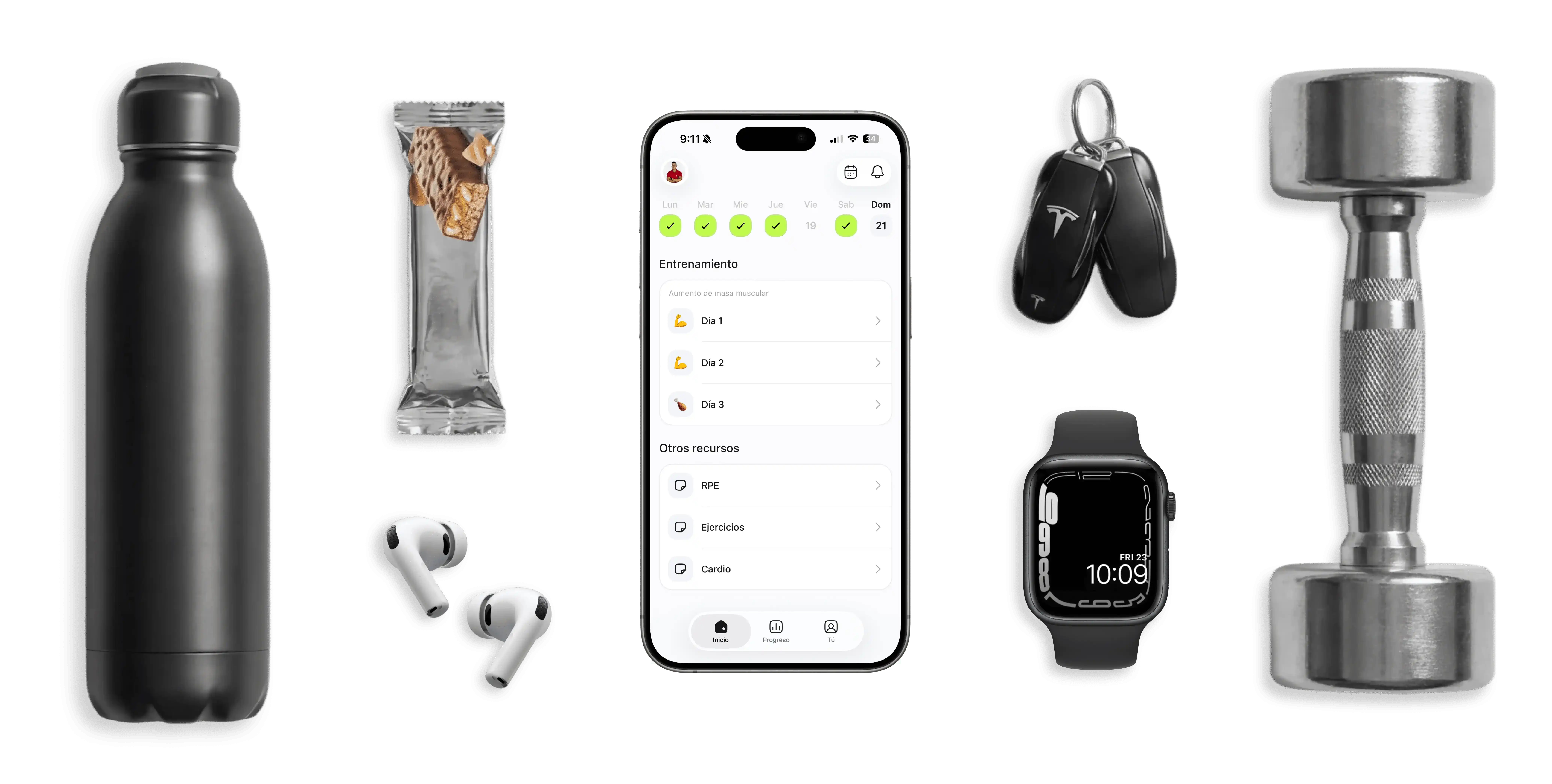 Feast Fit app mockup