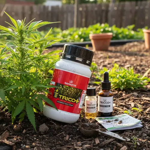 Línea de fertilizantes Namaste Nutrientes para cultivo de cannabis