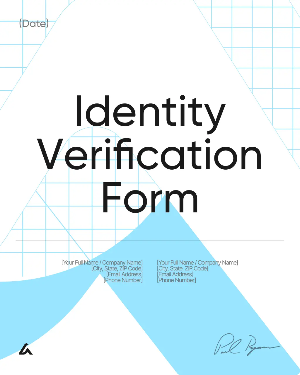 Identity Verification Form