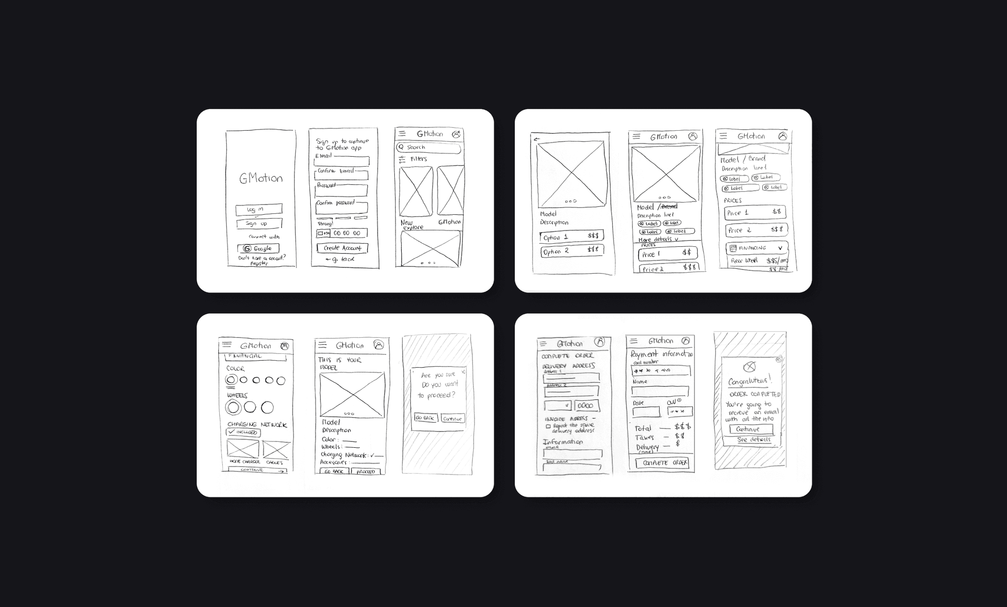 Paper Wireframes GMotion