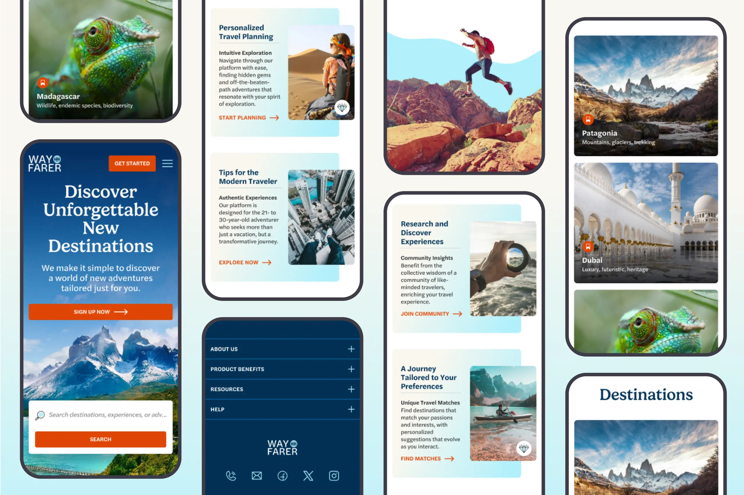 Responsive Travel Website