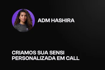 Print de depoimento de aluno sobre a sensi Hashira