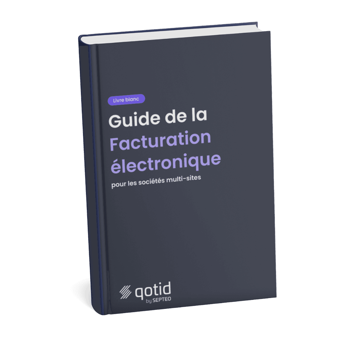 Visual presenting the white paper on electronic invoicing