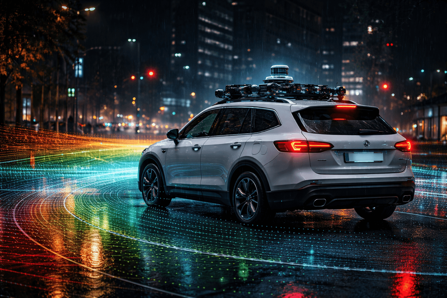 a group of people sitting around a table with laptops