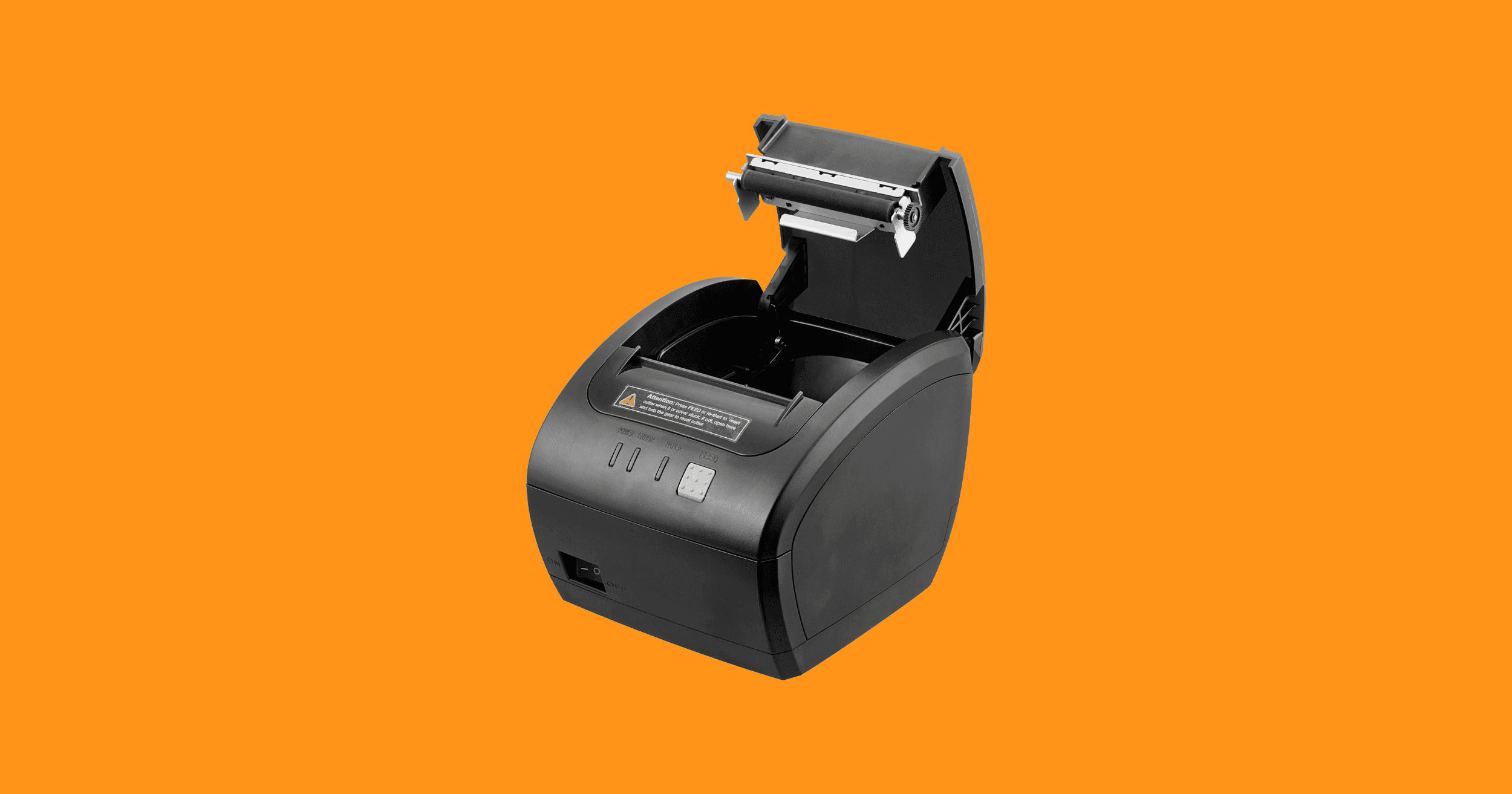 Photo of a StoreHub receipt printer