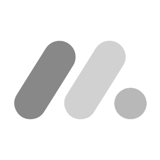 The Monday.com logo, featuring three parallel rounded brushstrokes in red, orange, and green, representing project management and promotional tools.