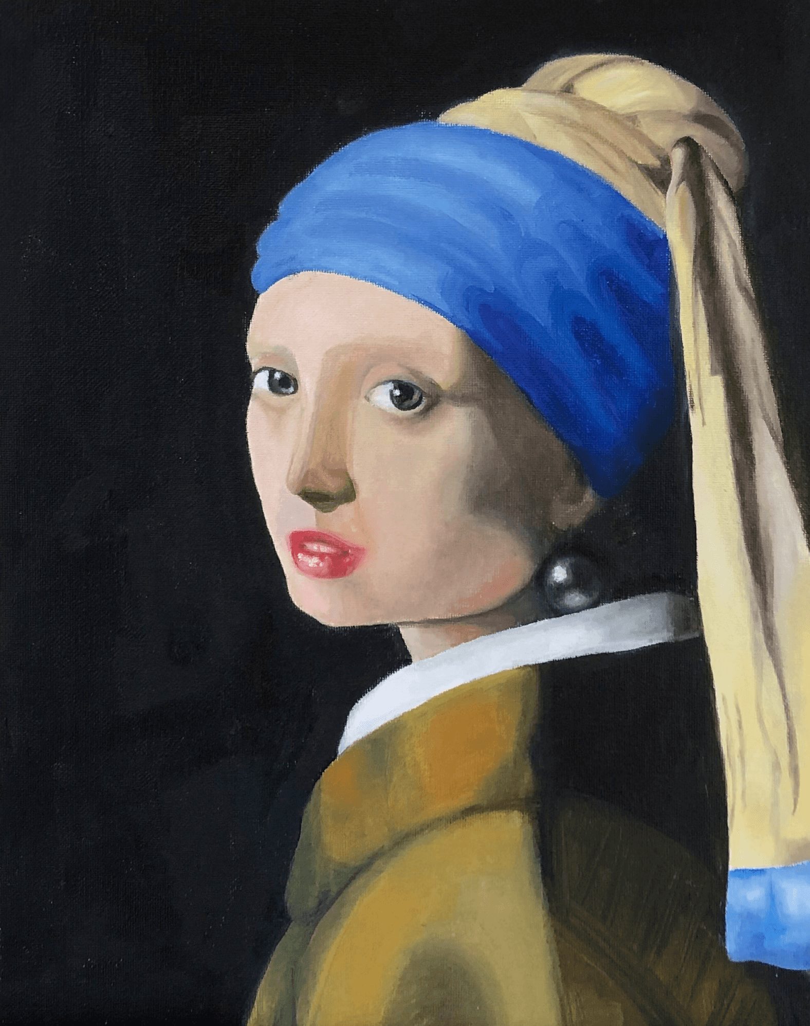 Girl with a Pearl Earring, 2019