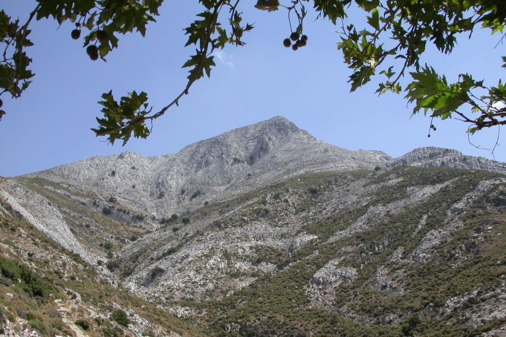 mount zas, naxos