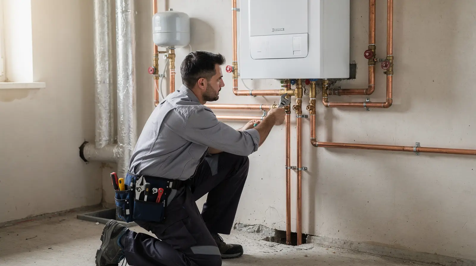 The furnace installation process involves several critical steps to ensure proper setup and safe operation