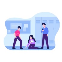 Application Prevent' School - Visuel thématique - Harcèlement