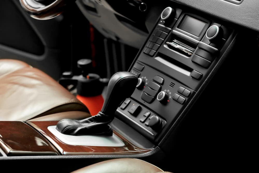 Picture of a car gearbox