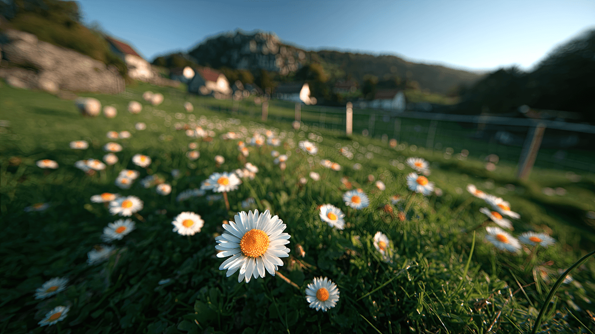 Group of people gathered by a rustic wooden fence.