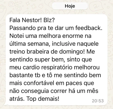 depimento de aluno da pro elite